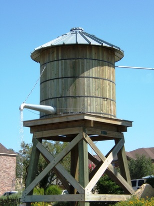 wood water tank for sale